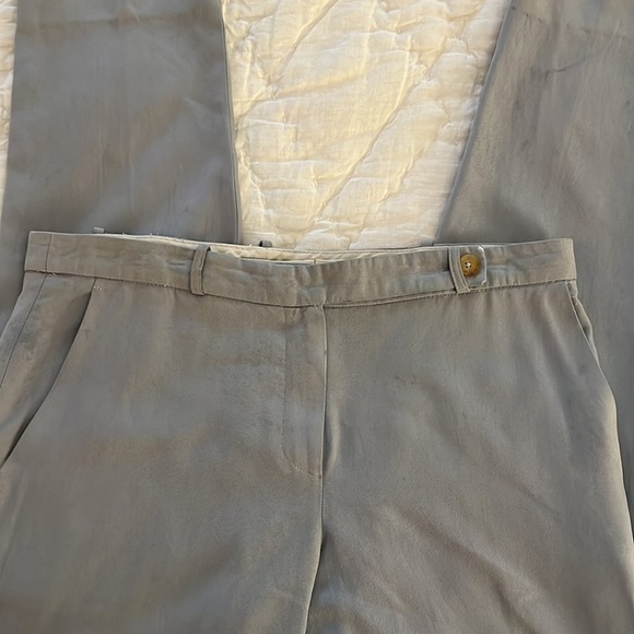 CELINE Paris 100% Silk Trousers X Bergdorf Goodman Vintage - Picture 3 of 14